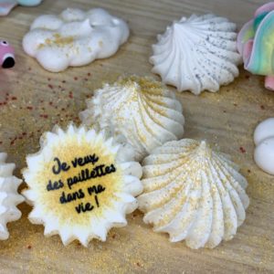 Meringues personnalisées