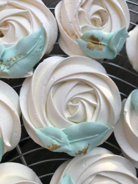 Rosaces en Meringues