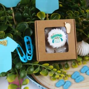 Meringue personnalisée naissance & garçon