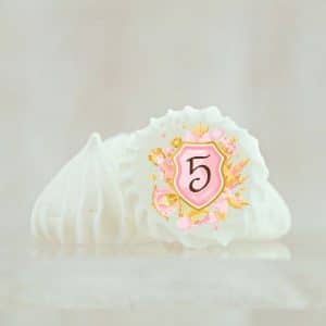 Meringue personnalisée anniversaire & princesse