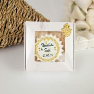 Meringue personnalisée mariage & oriental