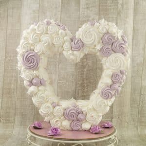 Pièce montée en coeur