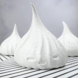 Meringue au yuzu