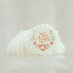 Meringue personnalisée pour l'Aïd