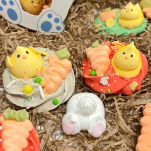 Lot de 8 rosaces de Pâques🐥